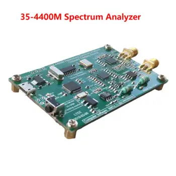 

Spectrum Analyzer USB 35-4400M Spectrum Signal Source RF Frequency Analysis Tool with Tracking Source Module TN88