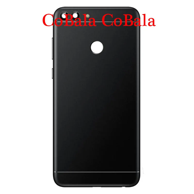 LOVAIN 10 шт. 5,6" заднее стекло для huawei P Smart Задняя крышка батареи дверная панель Корпус чехол+ объектив камеры