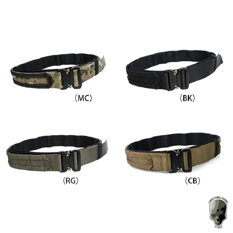 

TMC3329 Tactical CS Outdoor Military Army Fighter Belt 1.75 Inch Black Hunting Shooter Belt