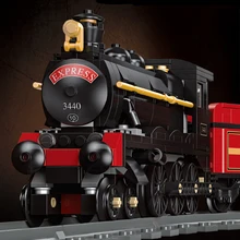 

New Technical City RC Train Track Remote Control Train Rail Electric Car train Building Blocks Bricks Toys Children Gifts Kid