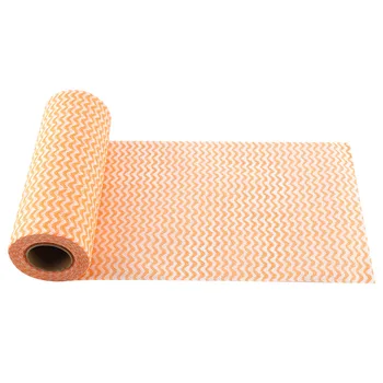 

Disposable Dish Cloth Dry Wet Use Non-Stick Oil Non-Woven Duster Water Absorption Dish Cloth Hand Towel For Kitchen Clean Tools