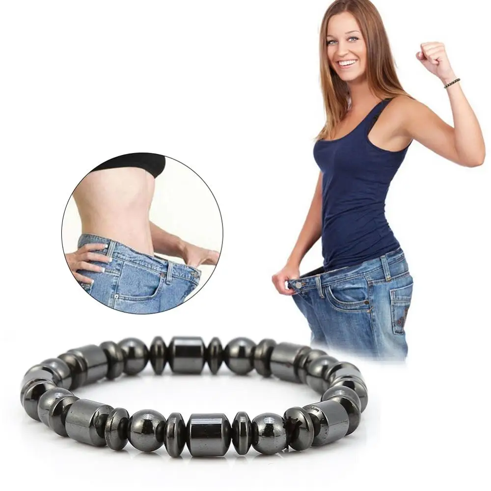 Стильный браслет унисекс для магнитной терапии и потери веса|Товары похудения| |