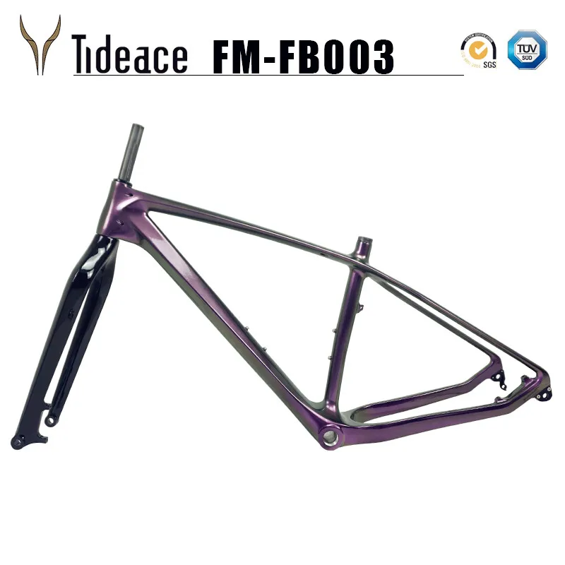 Excellent 2019 carbon fat bike frame with fork 26er max 5.0 tires carbon snow bike frameset carbon fat bike frame+fork 3