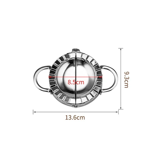 Stainless Steel Dumpling Maker Wraper Dough Cutter Pie Ravioli Dumpling Mould Stuffed Meat Spoon Kitchen Tools