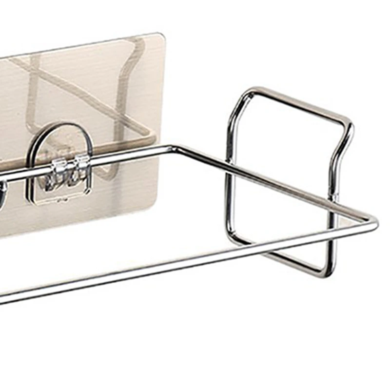 Stainless Steel Garbage Bag Rack Wall Hanging Garbage Bag Support Free Punching Multi-Functional Garbage Bag Support