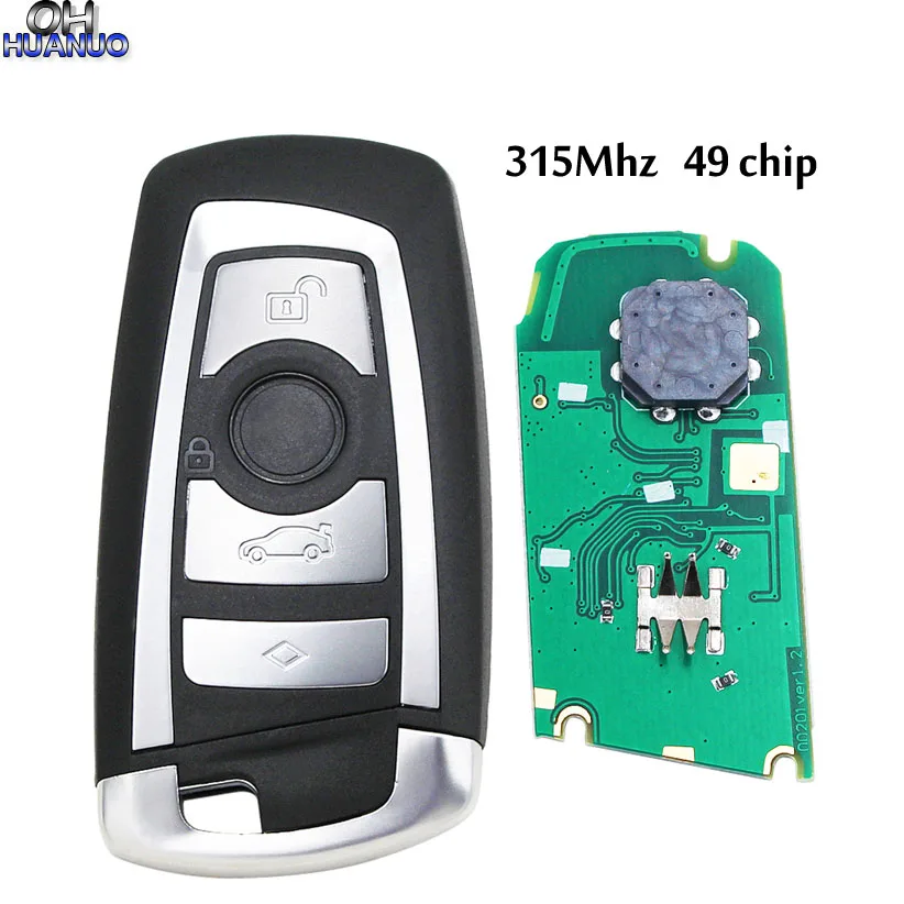 Новый Сменный пульт дистанционного управления для автомобиля с 4 кнопками BMW F CAS4 5