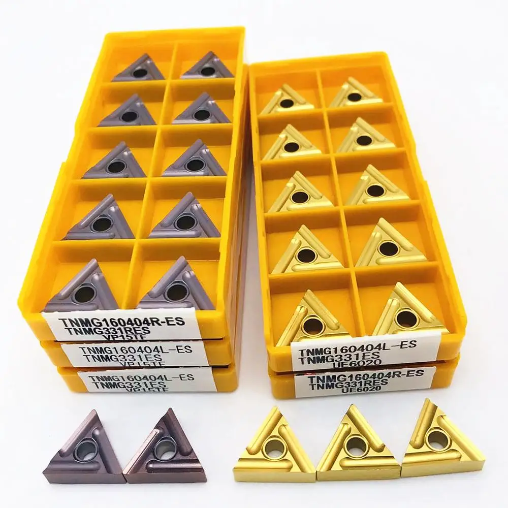 

TNMG160404R TNMG160404L ES VP15TF UE6020 US735 high quality carbide outer turning tool TNMG 160404 metal lathe parts lathe tool
