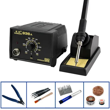 

GORDAK 936A Anti-Static Constant Temperature Electricity Soldering Iron Mobile Phone Repair Welding Machine SMD Rework Station