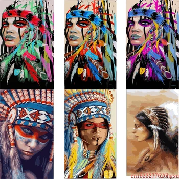 

painting by numbers diy oil panit colorings by number with the women picture acrylic paint wall decoration frames