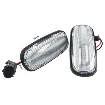 

CARALL LN3225 Kit arrow Side Led Side Marker dynamic transparent lens Land Rover Discovery Defender Freelander 1 2 OE