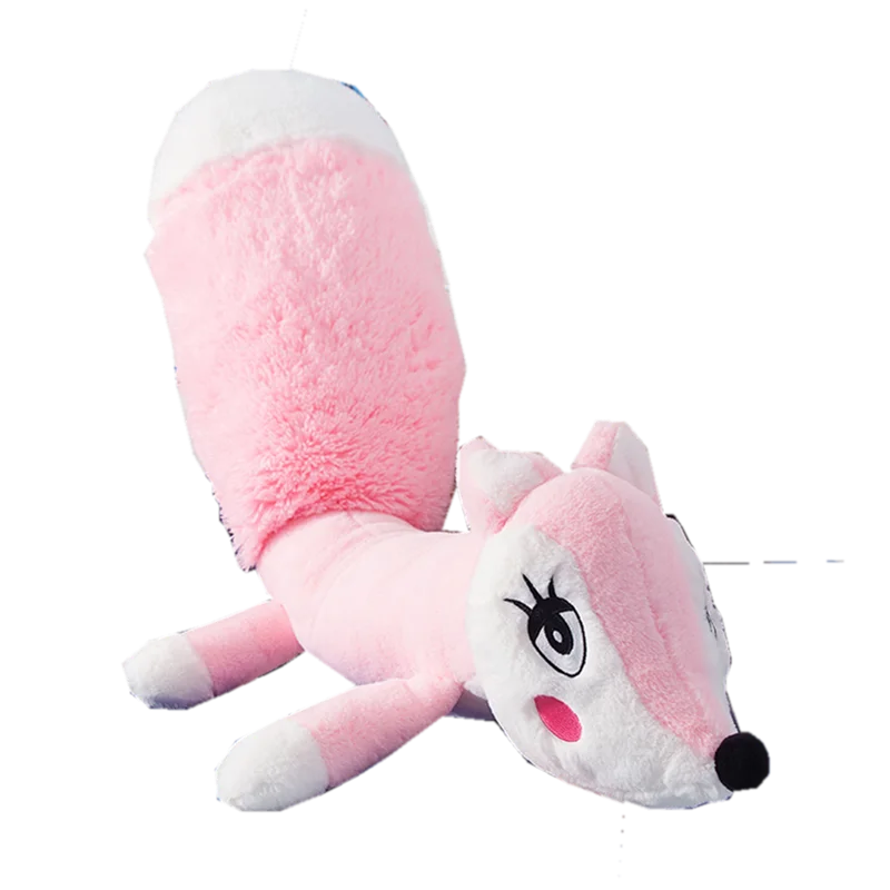 

Big tail fox doll plush toy pillow A fox doll whose tail can be used as a pillow Furry toys birthday presents Christmas presen