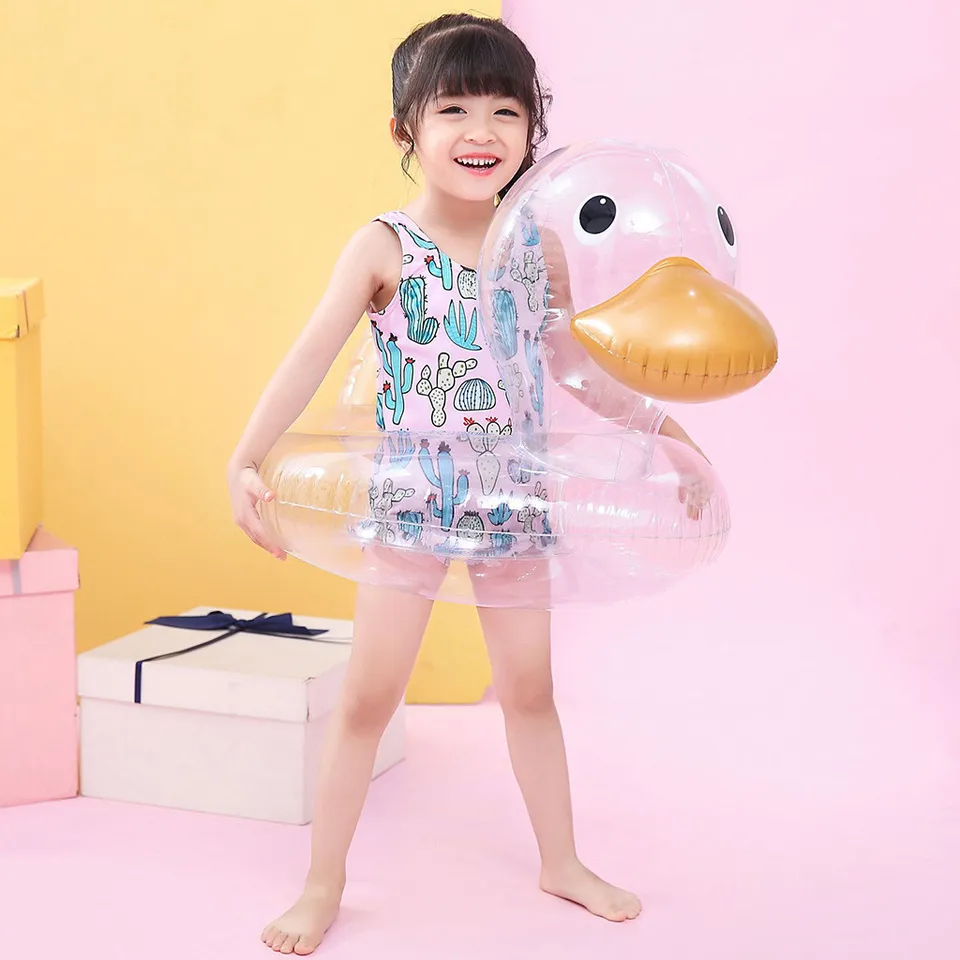 glitter inflatable ring