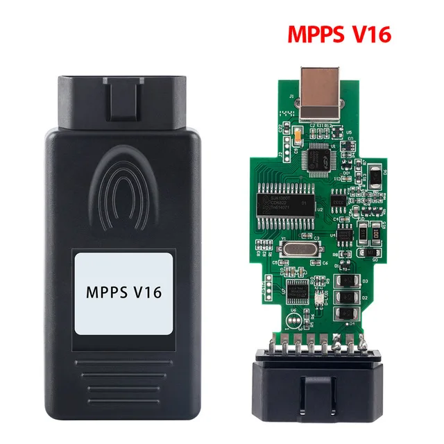 MPPS V16 MPPS V16 ЭБУ чип Тюнинг MPPS V16 для EDC15 EDC16 MPPS V13.02 Inkl CAN мигающий указатель Remapper OBD2 диагностический инструмент - Цвет: MPPS V16