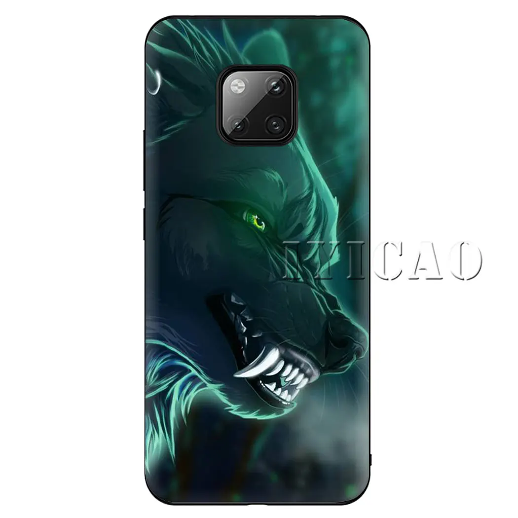 Мягкий чехол Wolf для huawei P20 Lite P20 Pro P30 P30 Lite P30 Pro P Smart P Smart Z P Smart Plus - Цвет: 5