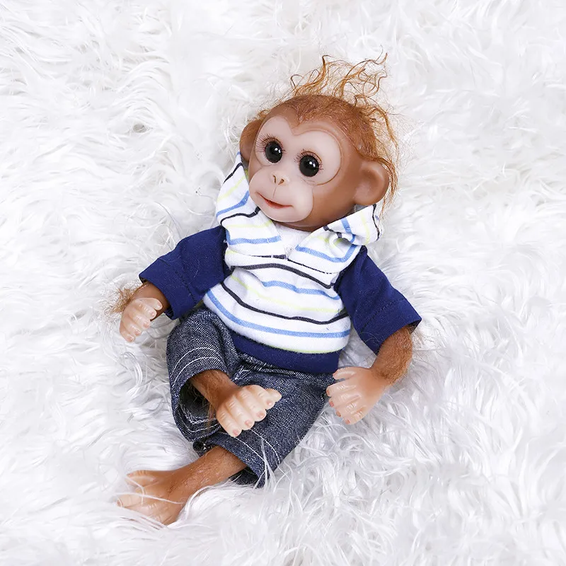 Poupee De Bebe En Silicone Pour Bebe Reborn De 26cm Poupee Singe De Vie Reelle Jouet Pour Enfant Aliexpress