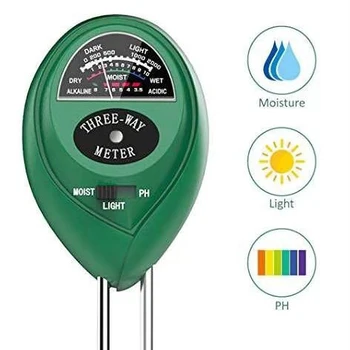 

3 in 1 Moisture Light PH Meter Plant Flowers Garden Soil Analyzer Tester Tool TB Sale