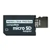 OcioDual Adaptador conversor de Tarjeta Micro SD a Memory Stick Pro Duo para PSP Camaras Sony etc memoria SDHC MicroSD MS TF Cam ► Foto 2/2