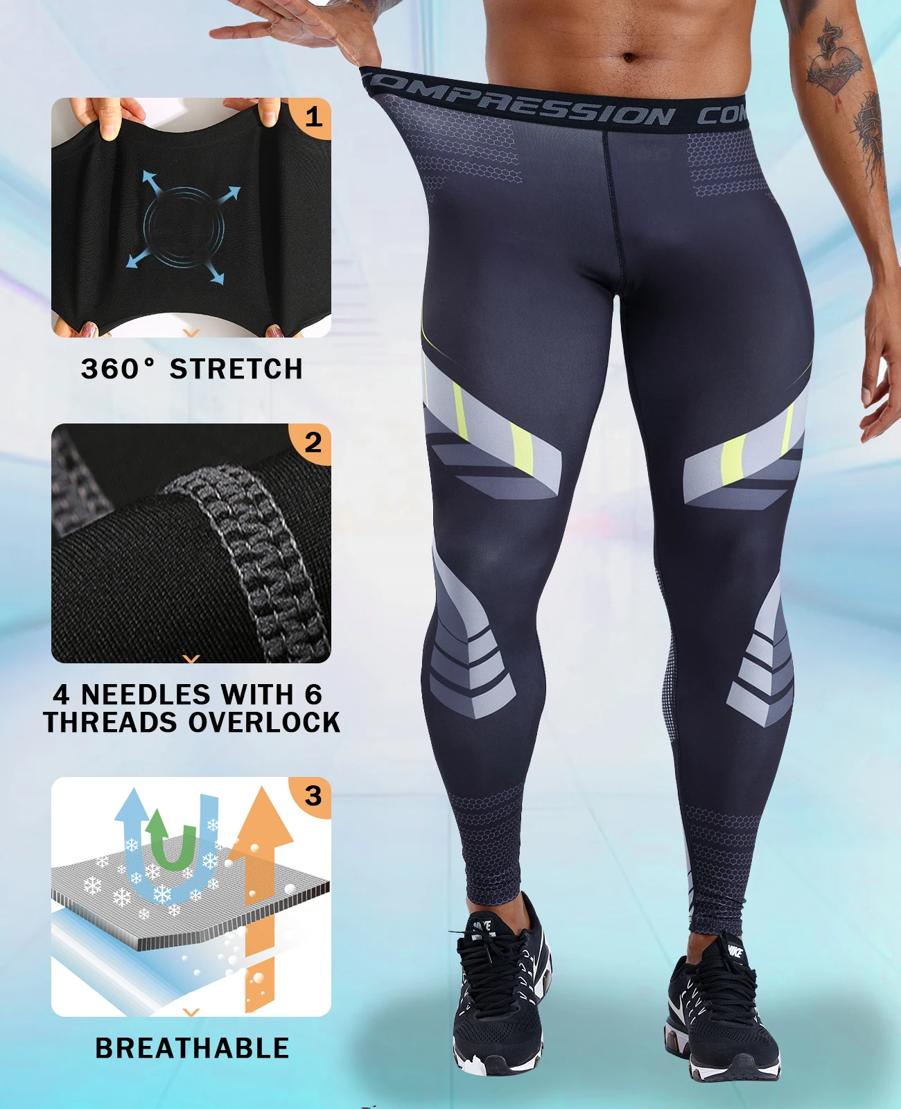 Men's Fitness Training Pants - Image 5