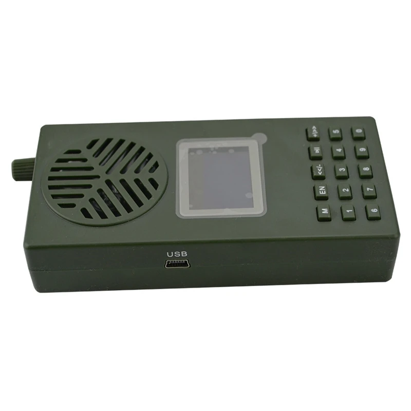 Охота звуки манок 12V Охота Птица абонент громкий Динамик Mp3 плеер Гусь утка штепсельная вилка европейского стандарта
