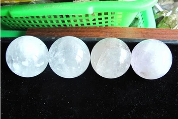 

KK 4 NKKTURKKL CLEKKR QUKKRTZ CRYSTKKL SPHERE BKKLL HeKKling 40mm