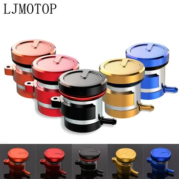 

CNC Motorcycle Front Brake Fluid Bottle Master Cylinder Oil Reservoir Cup For Kawasaki Ninja ER6N W800 Z750 ZX6 ZX9R ZXR400