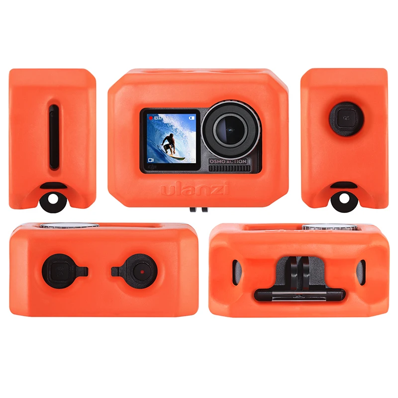 Ulanzi OA-4 Floaty чехол Корпус для Dji Osmo Action Floating Orange Venture Shell чехол для серфинга катания на коньках