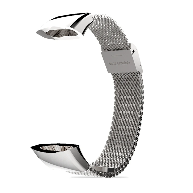 Ремешок Mijobs со стальной петлей для Huawei Honor Band 3 металлический браслет Сменные