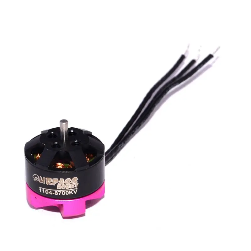 SURPASS HOBBY 4x 1104 8700kv 2S Brushless Motor 12 Pole for RC 80 90 100 FPV Racing Drone