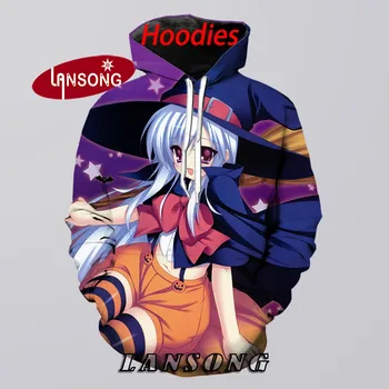 

new 3d print anime halloween harajuku winter hoodies sweashirts/pants jacket men short homme clothes men hip hop streetwears