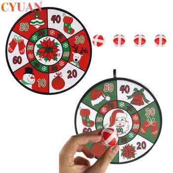 

Christmas Throwing Sticky Ball Toy Christmas Family Game Children Xmas Gift Indoor Sucker Ball Toys Christmas Home Decorations