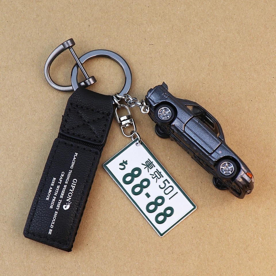 オリジナルdシリーズae86ギフトボックス,車のモデル,キーホルダー,変更