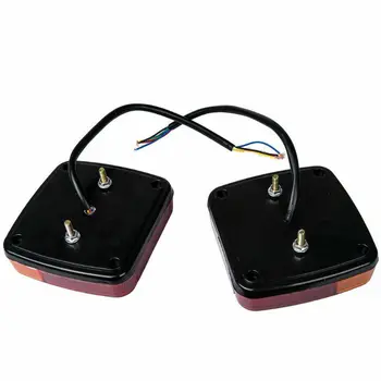 

12V 20 LED Truck Taillight Car Trailer Universal Two-color Car Turn Signal Light E7CA