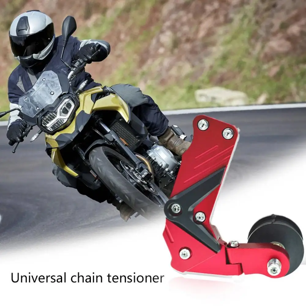 Регулировщик цепи натяжитель болт на роликах измененные Аксессуары для мотоцикла универсальный инструмент