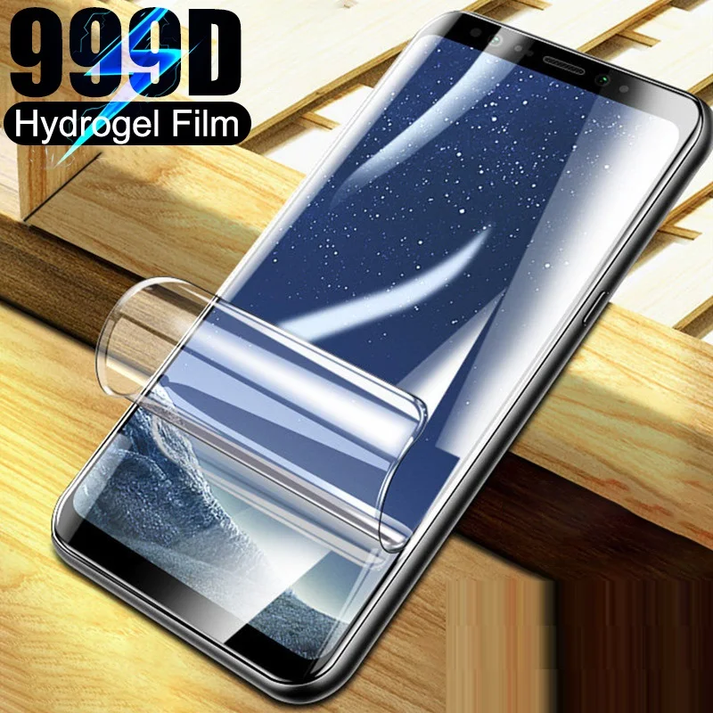Hidrogel de película para Samsung Galaxy A5 A3 A7 2016 S5 mini S6 S7 Protector de pantalla 9D película protectora para S7 A3 A5 A7 J3 J5 J7 2017