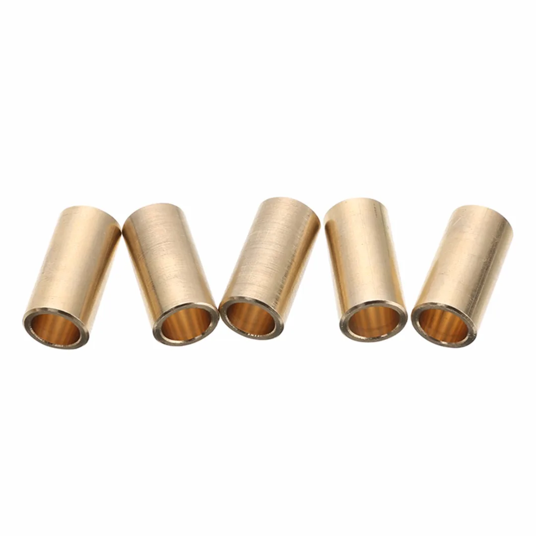 

5pcs Copper Bearing Bushing Sleeve 8mm Mayitr 3D Printer Slider Accessory 8*11*22mm For Automotive Electric Motor Tooling