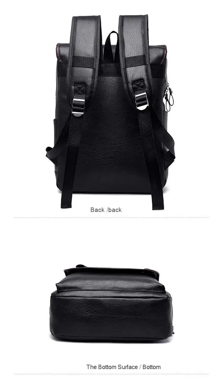 Leisure simple waterproof backpack high school students college campus convenient large capacity computer tide package