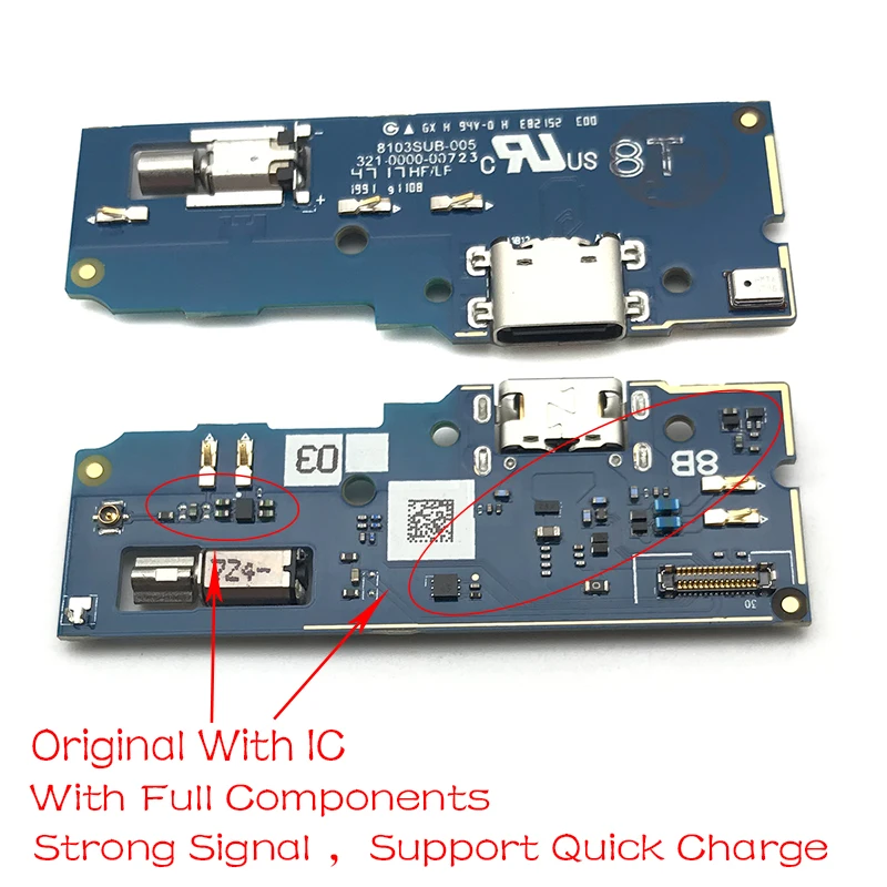 Dock Connector Micro USB For Sony Xperia L2 H3311 Charger Charging Port Flex Cable Repair Parts | Мобильные телефоны и
