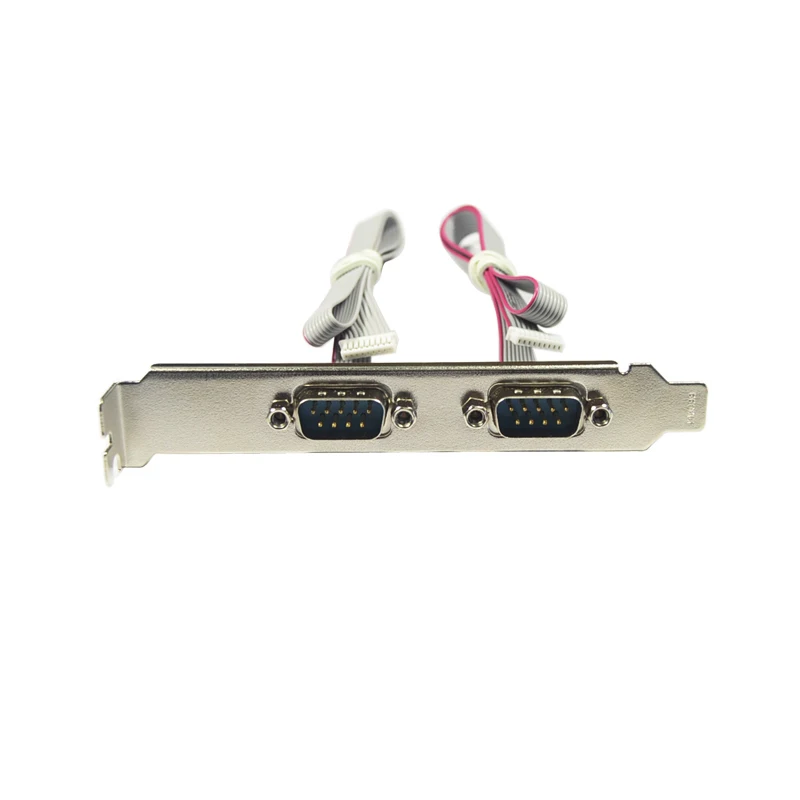 Мини PCI Express на 2 порта RS232 последовательная карта COM порт DB9 pin карты расширения EXAR