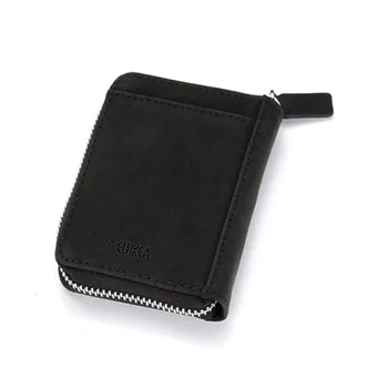 

Casual Anti Rfid Mans Wallets Pu Thin Small Purse Teen Boys Fashion Short Leather Clip Wallets High Quality Purses 2019