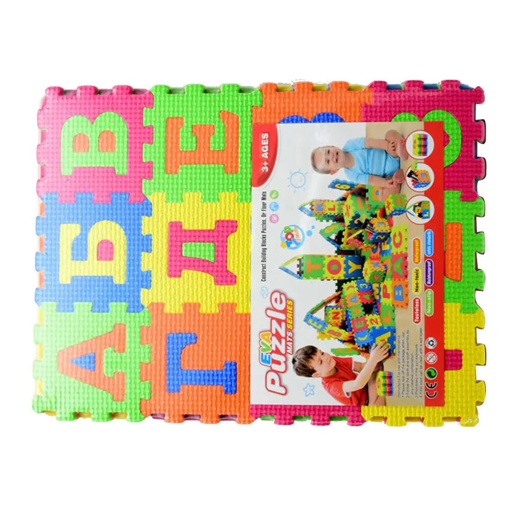 Игровой коврик с русским номером, Геометрическая Математическая головоломка, креативный коврик для маленьких детей, развивающие игрушки, подарок