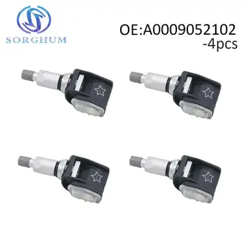 

4pcs A0009052102 Tire Pressure Monitor Sensor TPMS 433MHZ Fits For Mercedes-Benz E-Class w213 CLS