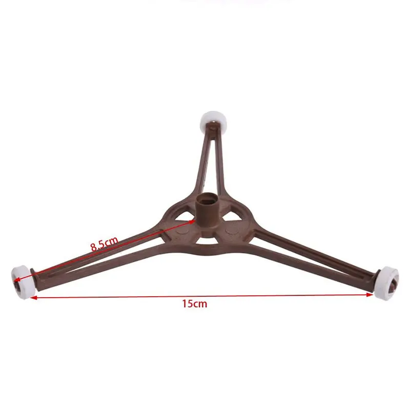 Bandeja Triangular para Microondas Soporte Triangular Universal para Plato Giratorio de Microondas para Escurridor de Vidrio Yuemuop 3 Piezas