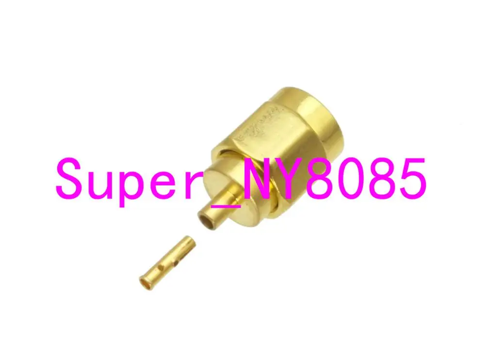 10 шт. RP-SMA мужской разъем припоя для RG178 RG196 кабель RF разъем