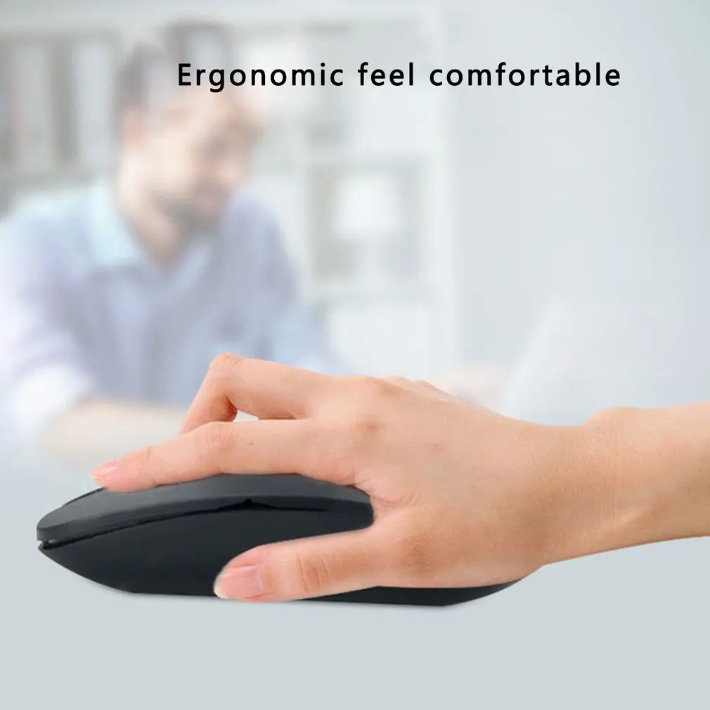 Wireless Keyboard And Mouse Mini Multimedia Keyboard Mouse Combo Set For Notebook Laptop Mac Desktop Office Supplies-4