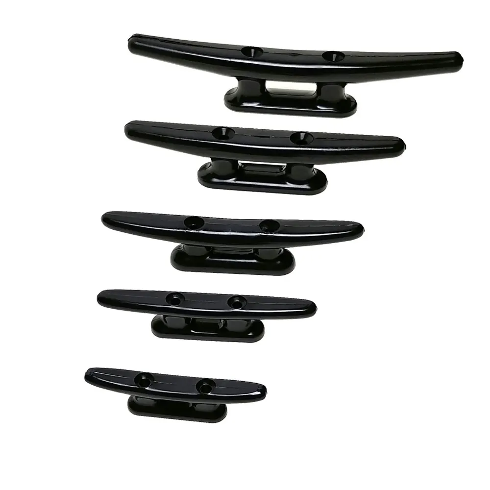 Nylon Plastic Low Flat Cleat Open Base Cleat Marine Boat Yacht Deck