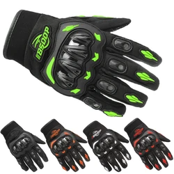 Gants de Moto Respirants avec Doigts Complets, Protection pour Sports de Plein Air, Motocross 