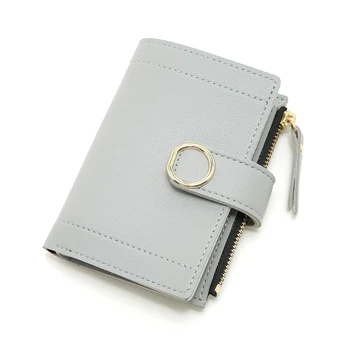 

Women Wallets Small Fashion Brand Leather Wallet Women Lady Card Bag For Women 2020 Female Purse Money Clip Wallet