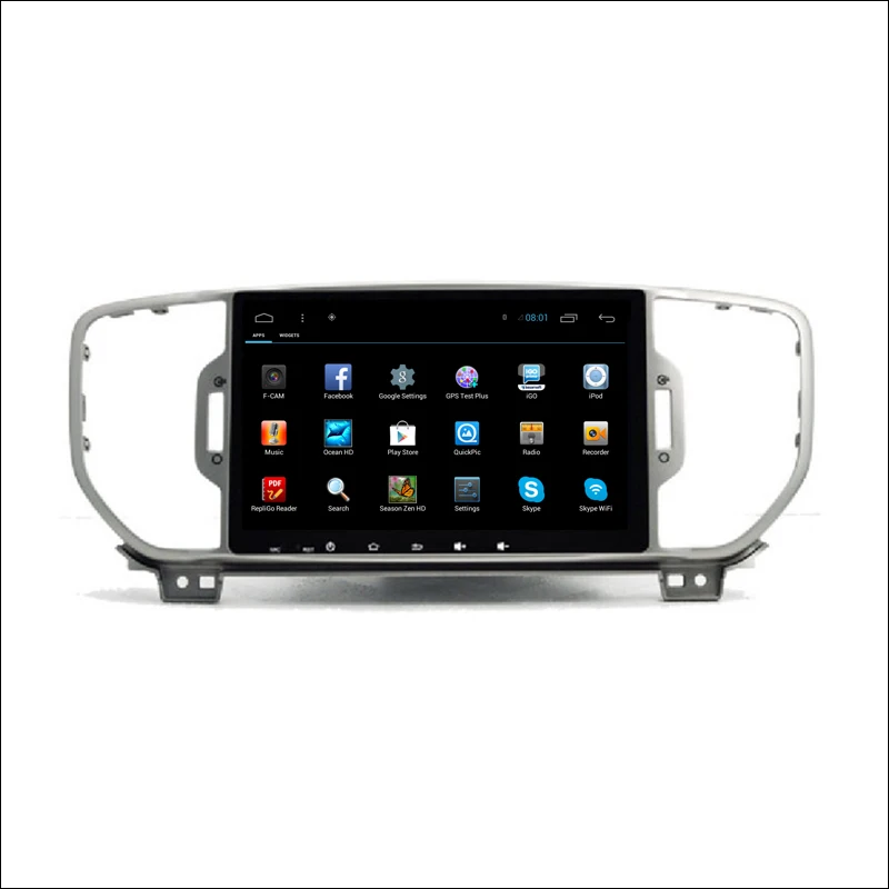 Автомагнитола для Kia Sportage ( QL ) / KX5 2015 ~ 2016 Android медиаплеер радио стерео GPS навигация