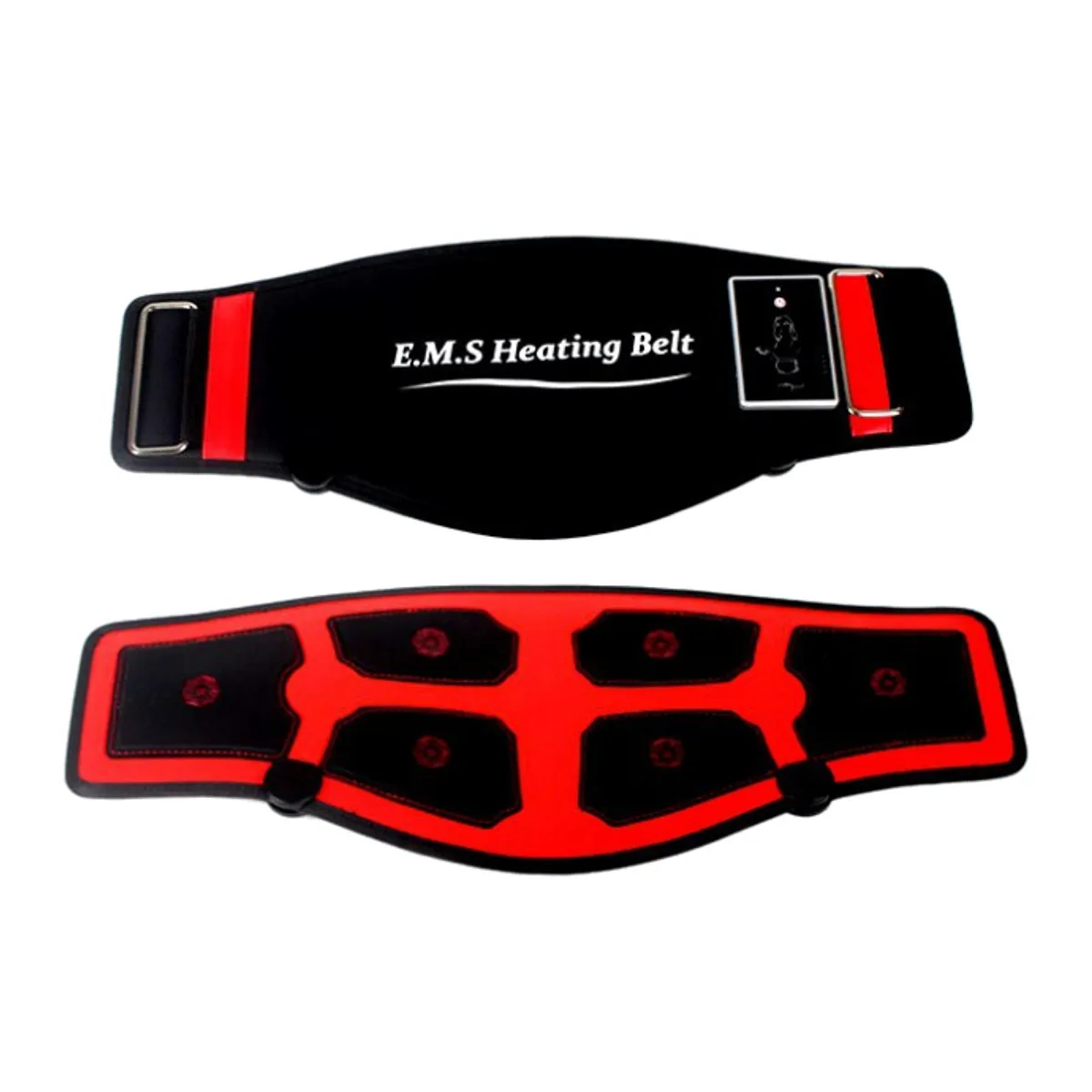 

Slimming Massage Belt Heat Electric Pulses Tone Abdominal Muscle Stimulator EMS Acupuncture Tens Physiotherapy Myostimulator