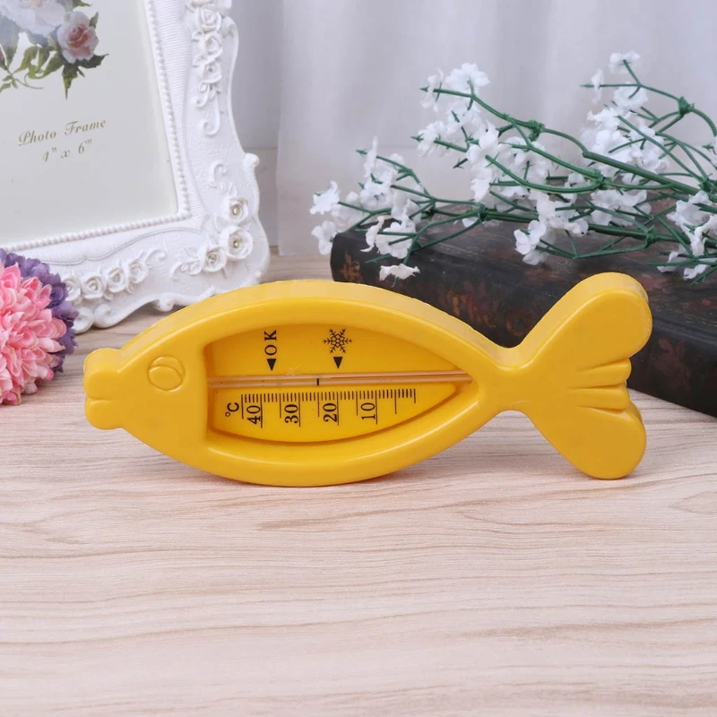 Termómetro de agua para baño de bebé, juguetes de baño de bebé en forma de pez con temperatura, GXMB
